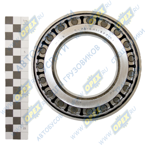 6-7516A1 Подшипник 80х140х35,25 ролик.радиал. 1-ряд. K?SSBOHRER (1970-2020), MB Bus (1970-2020), SAE-GIGANT (1970-2020), VOLVO L150 (1991-2020); пром.моста КАМАЗ (32216) Волжский Стандарт1